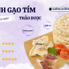 Bánh gạo tím thảo dược gotime eco