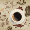 Coffee gạo tím thao dược