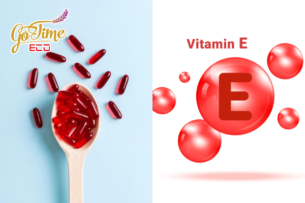 Thành phần trong gia công viên uống vitamin e đỏ