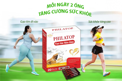 Ống philatop gạp tím thảo dược Gotime Eco