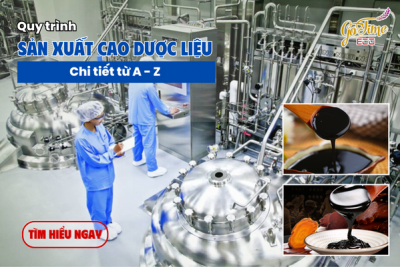 Quy trình sản xuất cao dược liệu an toàn