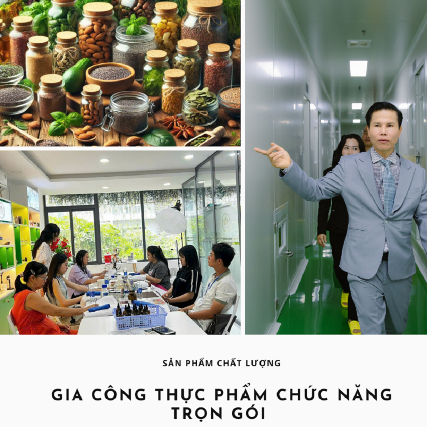 Gia công thực phẩm chức năng