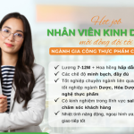 Tuyển dụng nhân viên kinh doanh