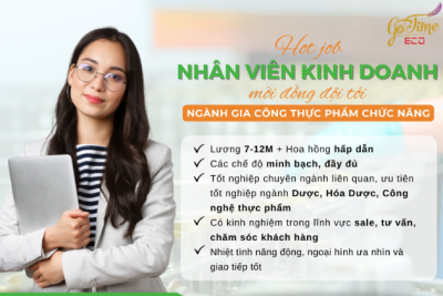Tuyển dụng nhân viên kinh doanh