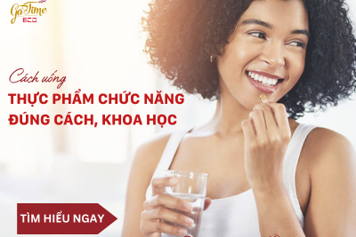 Cách uống thực phẩm chức năng đúng cách