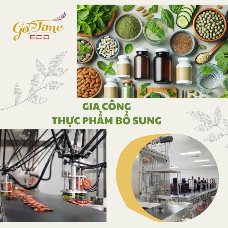 Gia công thực phẩm chức năng chuẩn GMP