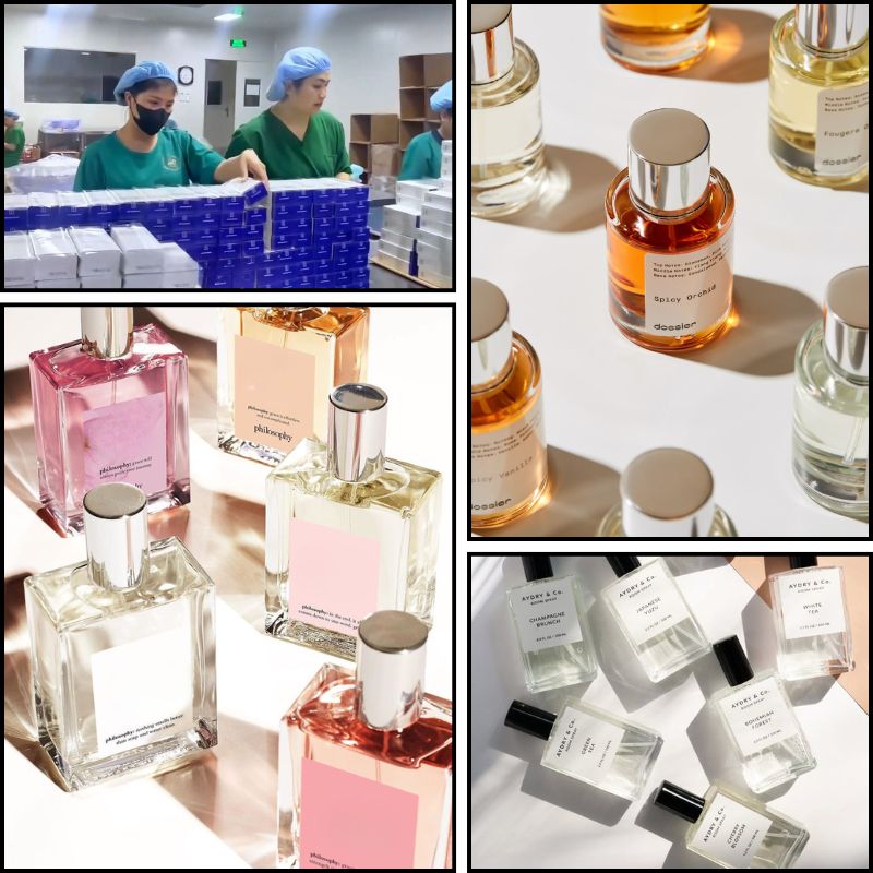 Gia công nước hoa nam nữ mùi hương theo yêu cầu