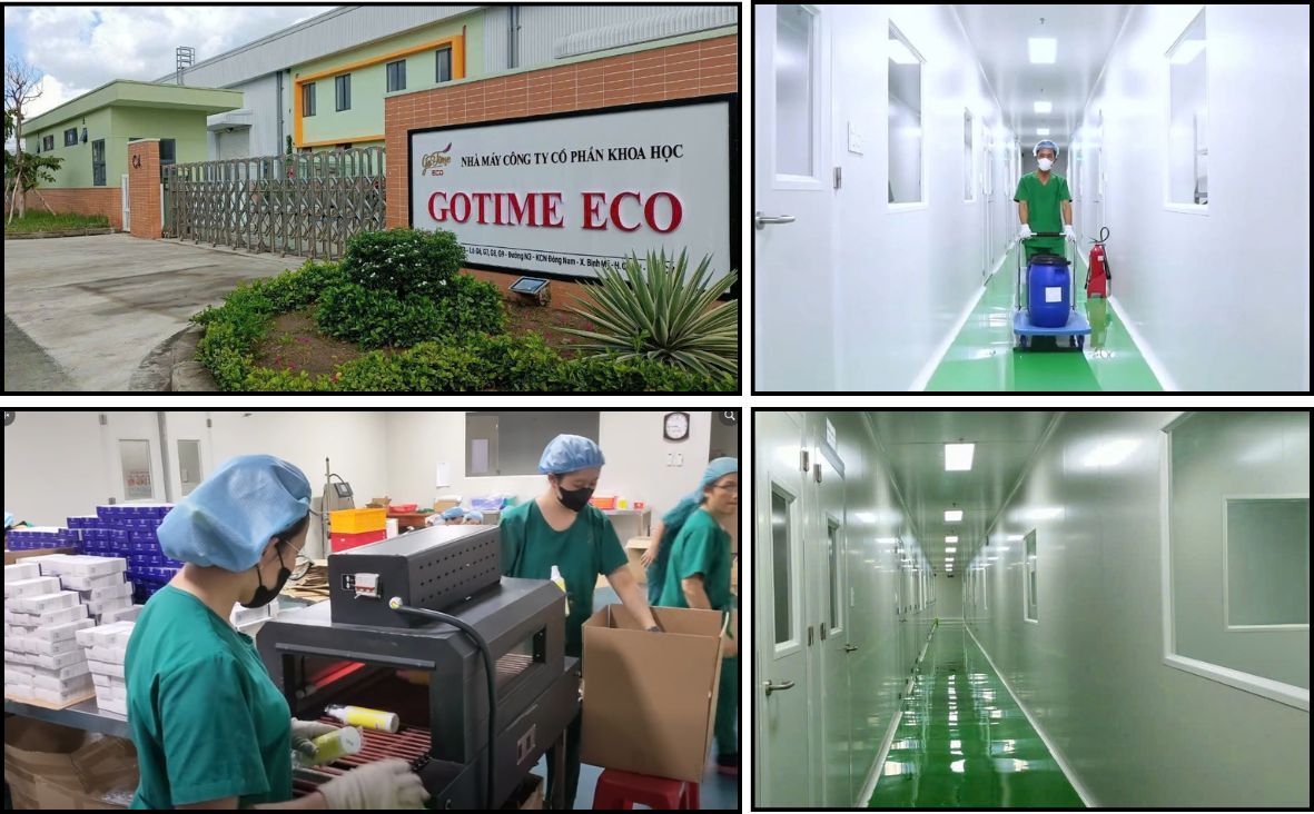 Nhà máy gia công mỹ phẩm