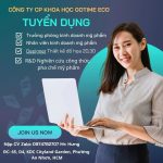 TUYỂN DỤNG TRƯỞNG PHÒNG KINH DOANH